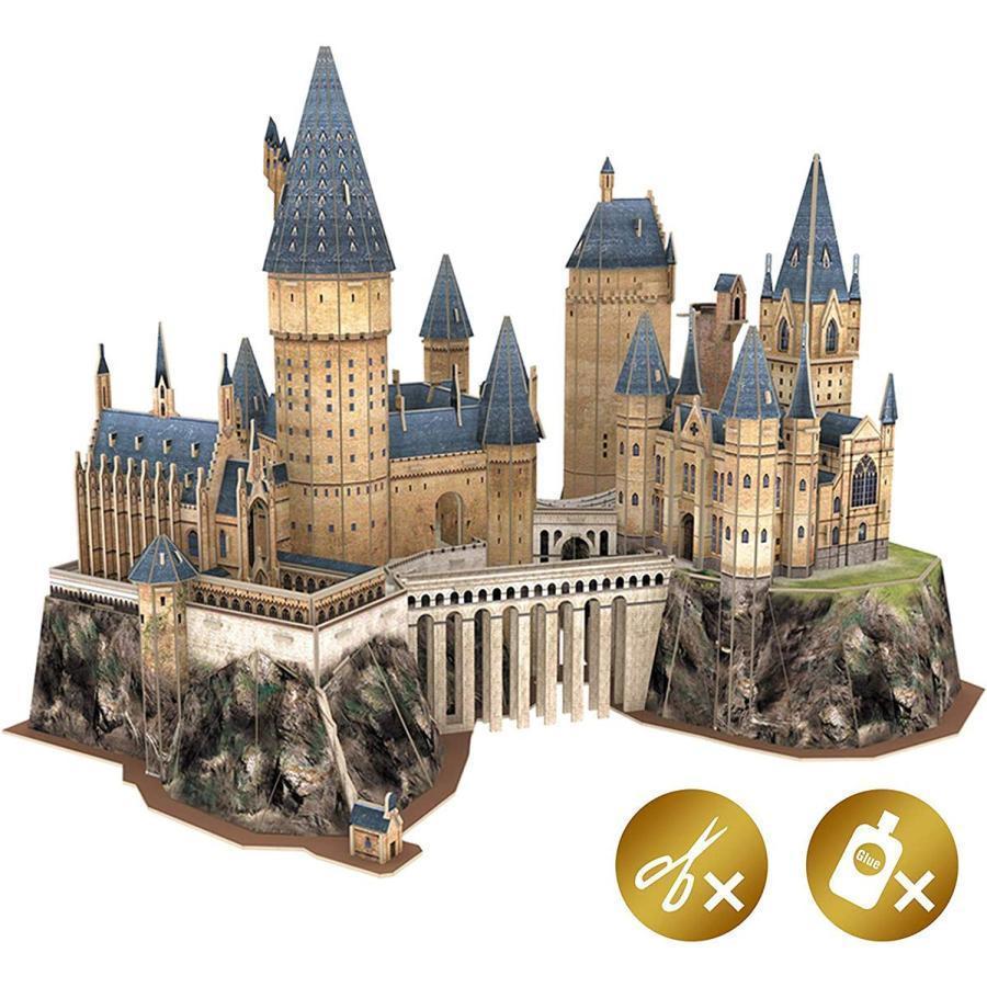 パズル3D建物、ハリーポッターホグワーツ城3Dパズル子供の知育玩具197