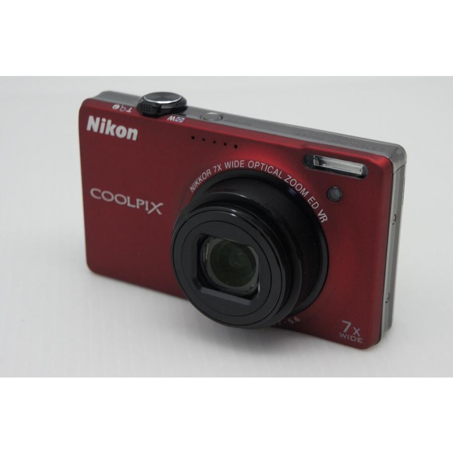 ニコン（Nikon） COOLPIX S6000 コンパクトデジタルカメラ レッド