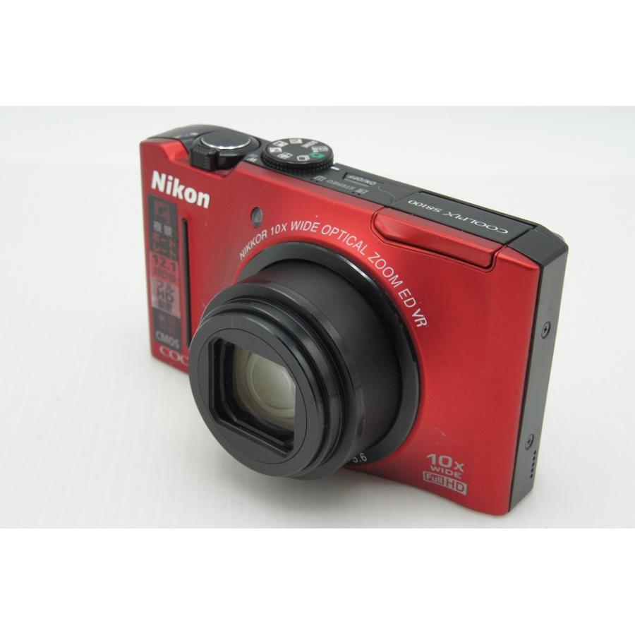 ニコン（Nikon） 良品 COOLPIX S8100 コンパクトデジタルカメラ レッド