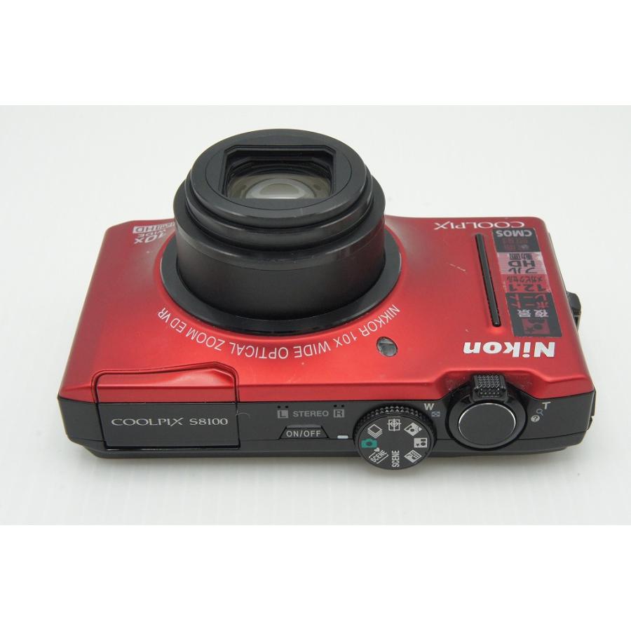 ニコン（Nikon） 良品 COOLPIX S8100 コンパクトデジタルカメラ レッド