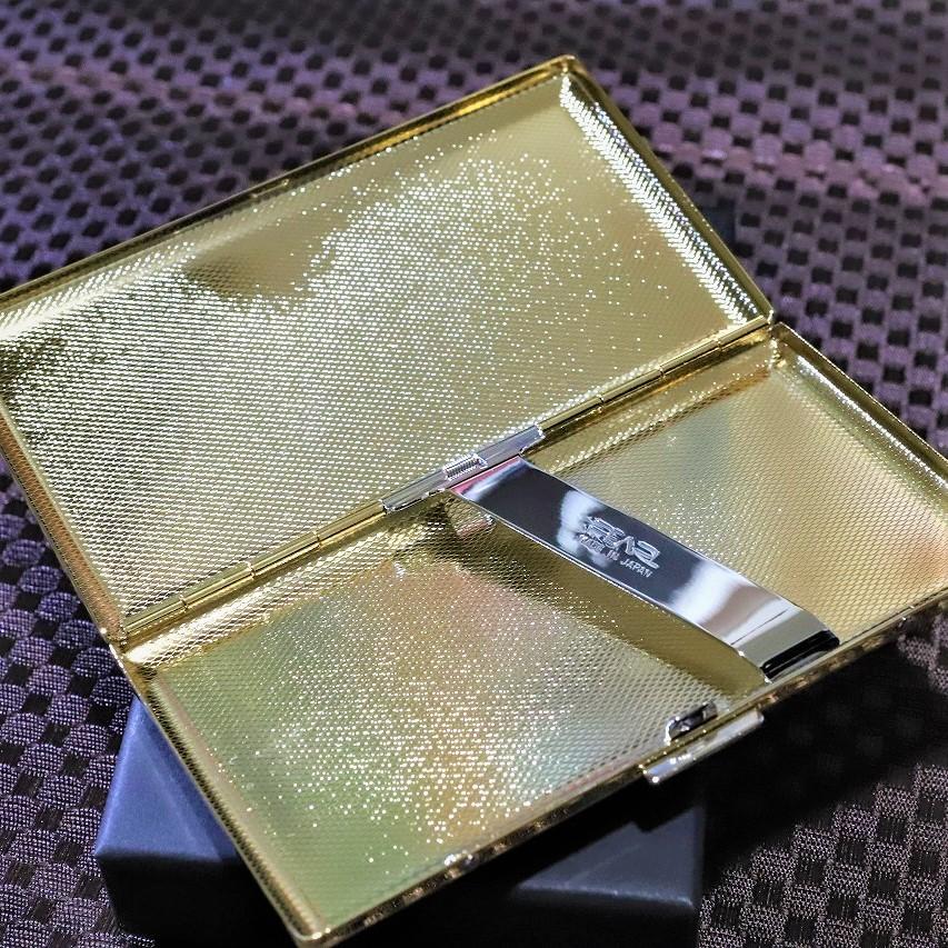 ZIPPO（ジッポー） PEARL 超薄型 メタルシガレットケース ゴールド