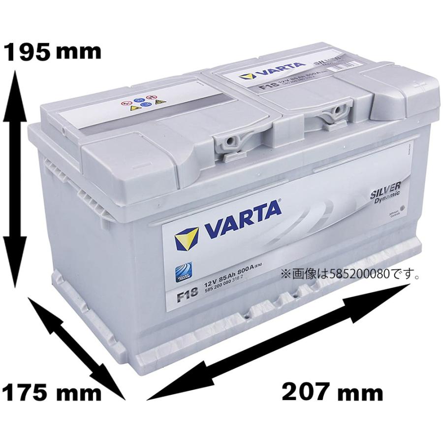 VARTA 554-400-053 バルタ バッテリー VARTA LN1 20時間率容量 54Ah