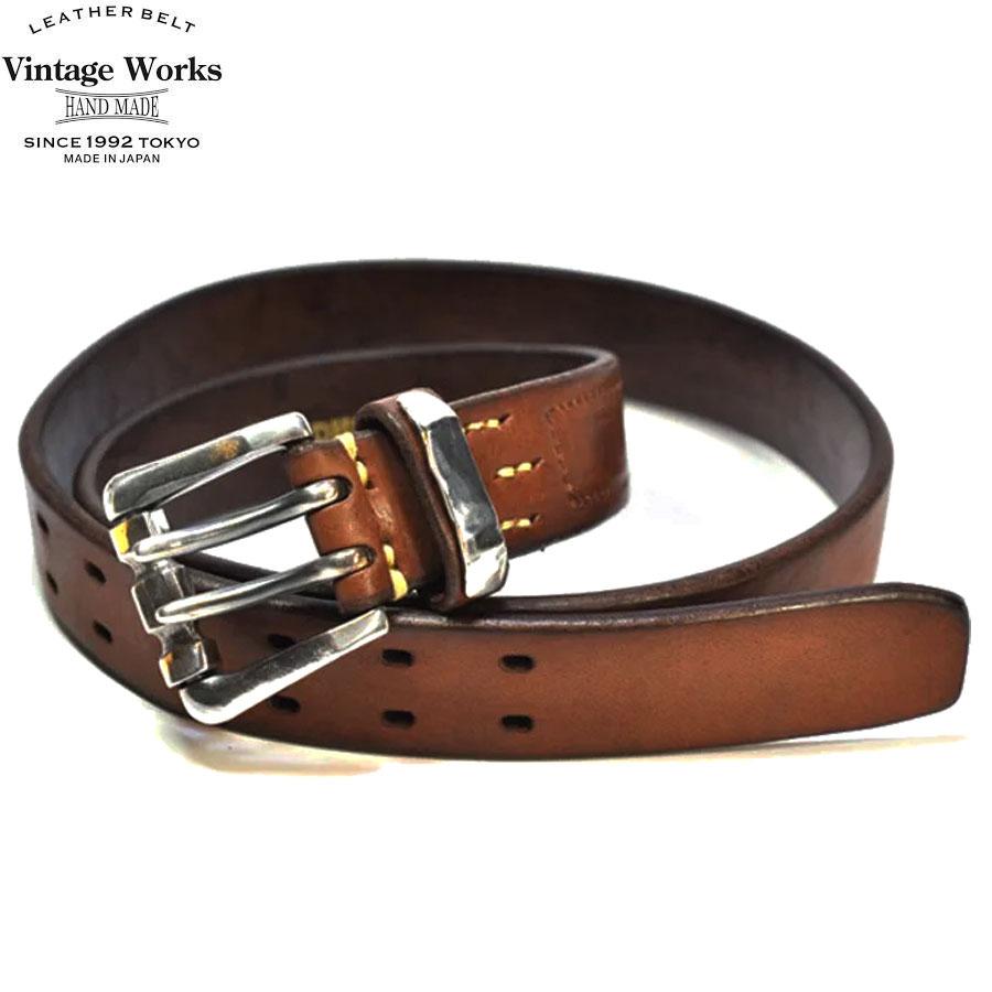VINTAGE WORKS / ビンテージワークス DH5669 レザーベルト BRONZE 送料
