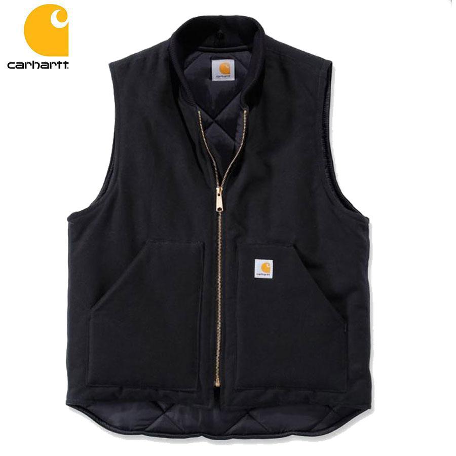 Carhartt（カーハート） V01 ダックベスト ブラック 12オンス