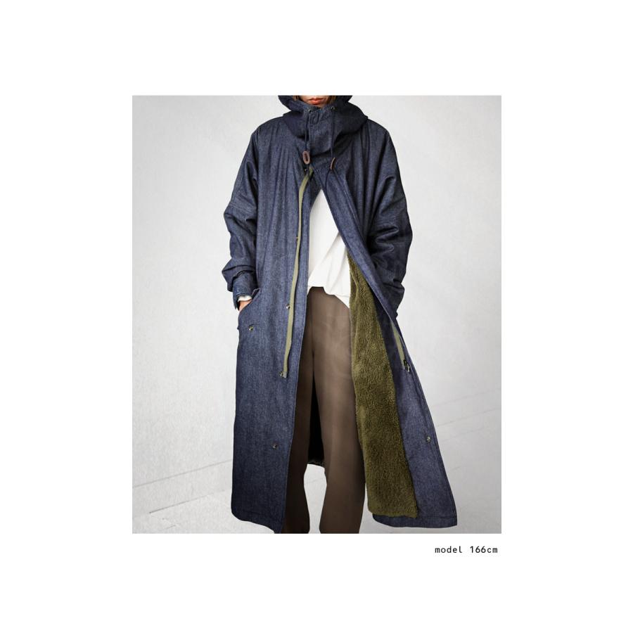 antiqua（アンティカ） 裏ボアデニムコート コート レディース
