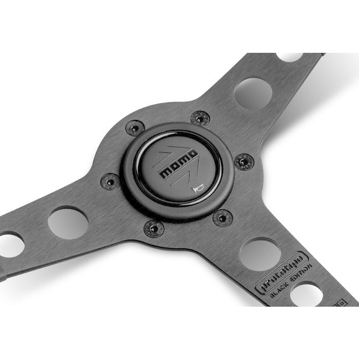 MOMO（モモ） 正規品 ステアリング プロトタイプ ブラックエディション