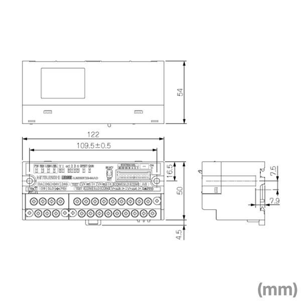 三菱電機（MITSUBISHI ELECTRIC） AJ65SBT2B-64AD CC-Linkアナログ