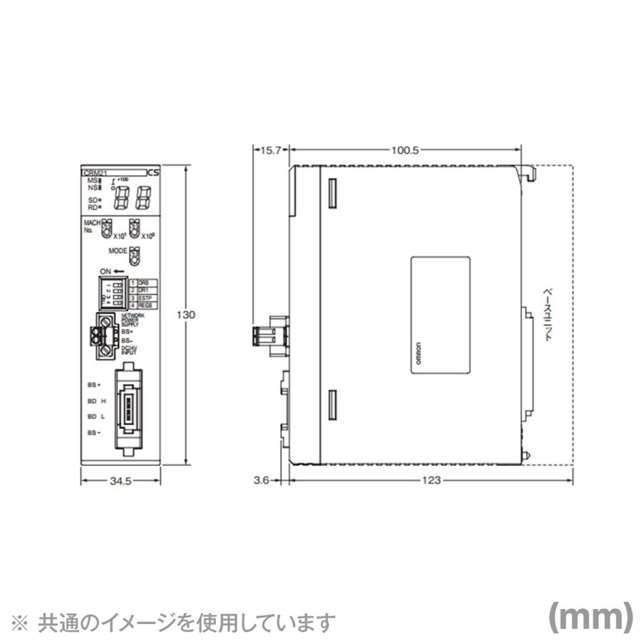 オムロン（OMRON） CS1W-CRM21 CS1 高機能I/Oユニット CompoNetマスタ