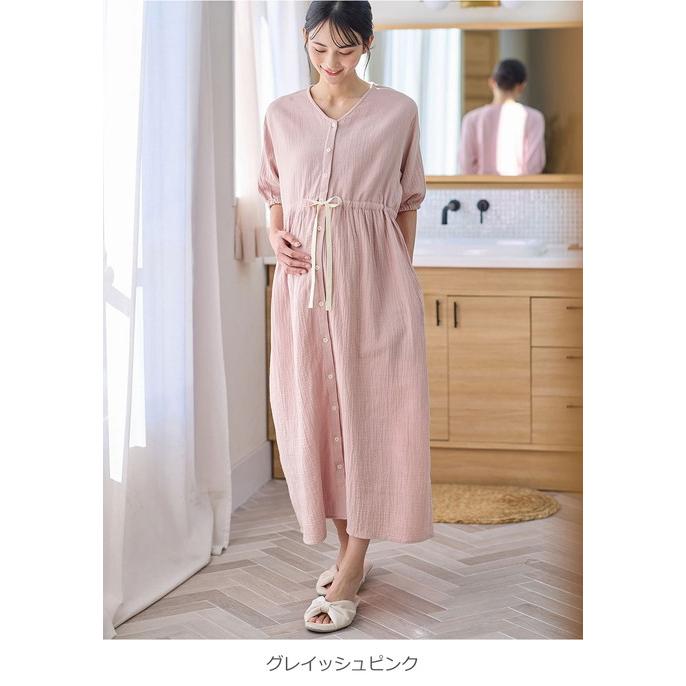 ANGELIEBE（エンジェリーベ） マタニティ パジャマ 半袖 ネグリジェ