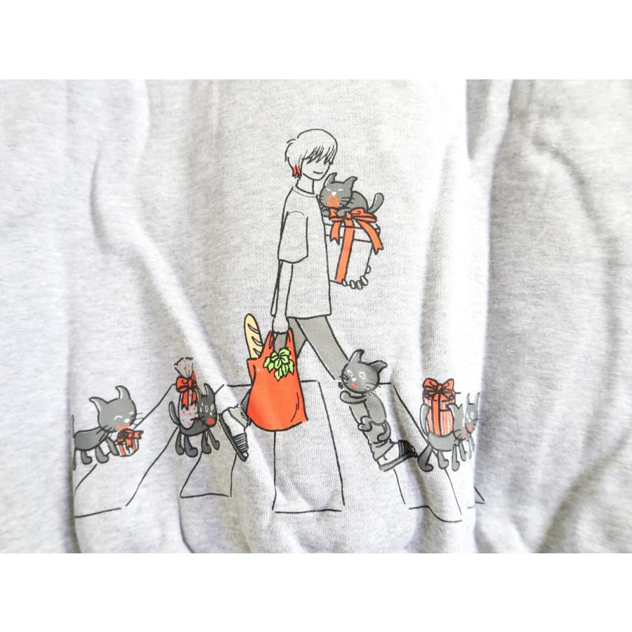 キヨ キヨ猫パーカー グレー Lサイズ 「『LEVEL.5 -FINAL- in さいたま