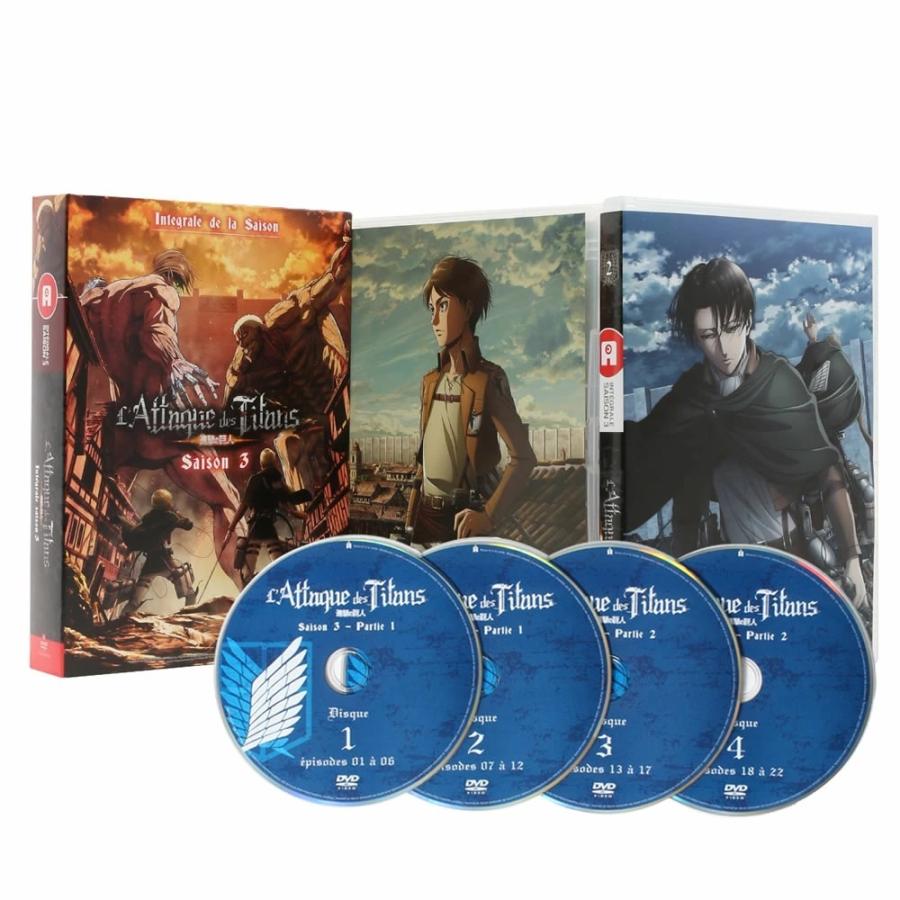 進撃の巨人 アニメ 3期 コンプリート DVD-BOX しんげきのきょじん 諫山
