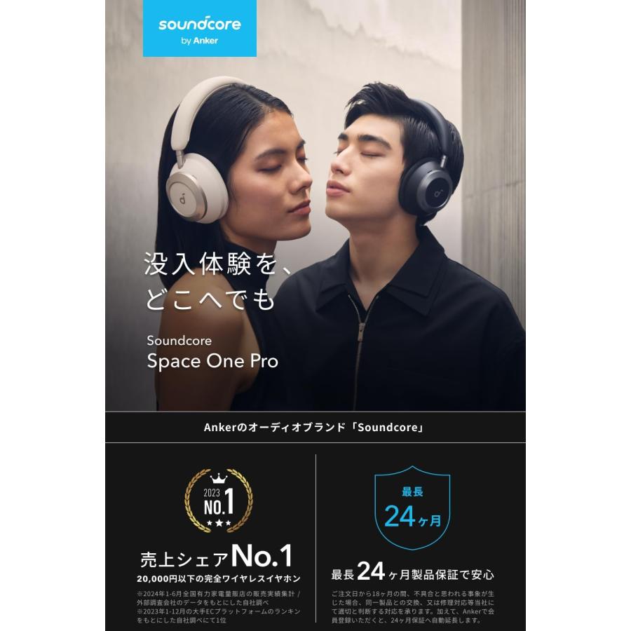 Soundcore（Anker） Anker Soundcore Space One Pro (Bluetooth 5.3