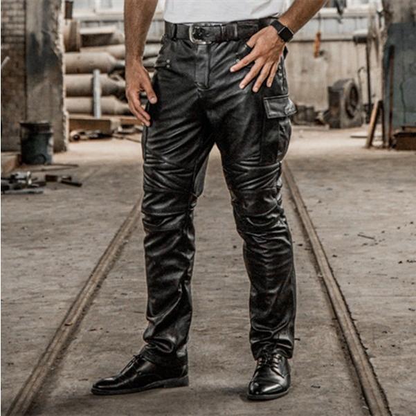 極美品 Clooney バイク系 バイカー ライダースパンツ 黒 ブラック 34