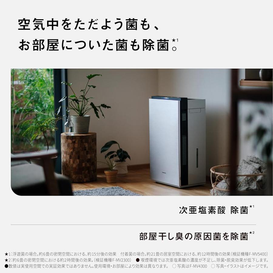 パナソニック ジアイーノ ダークグレー F-ML4000B-H ~18畳 除菌 脱臭