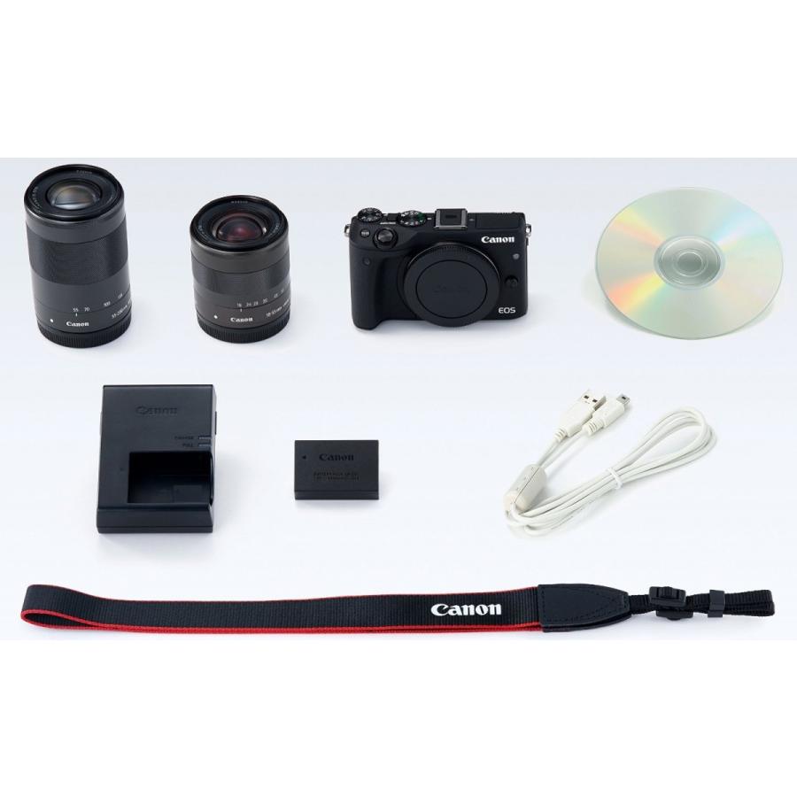EOS DIGITAL キャノン(CANON）ミラーレス一眼カメラ「EOS M3」ダブル