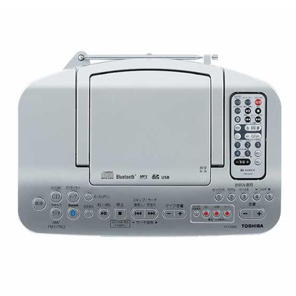 TOSHIBA（東芝） SD/USB/CDラジオカセットレコーダー AUREX TY-CDX92-S