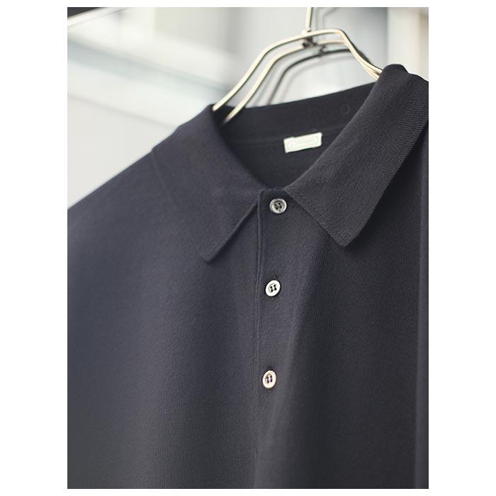 アプレッセ A.PRESSE L/S ニット ポロシャツ (23AAP-03-08H) : アンド