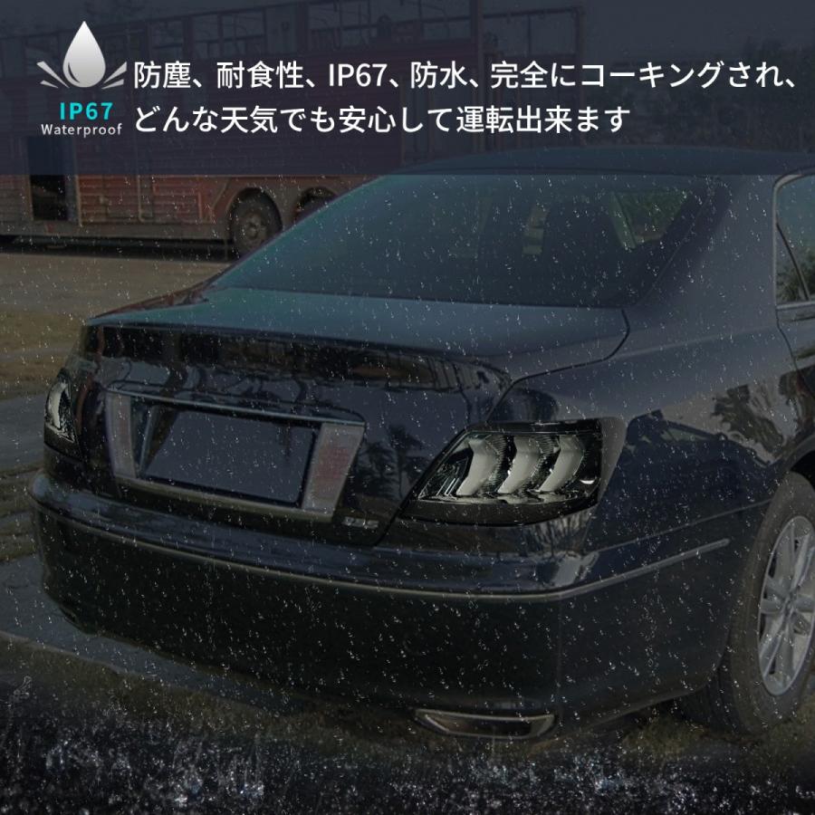 マークX 送料無料 トヨタ 120系 テールランプ リアライト オープニング