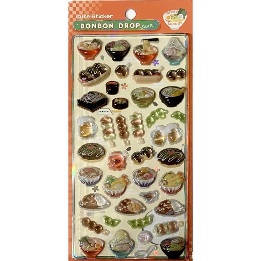 Q-LiA（クーリア） 正規品 ボンボンドロップシール 和柄 シール 日本食