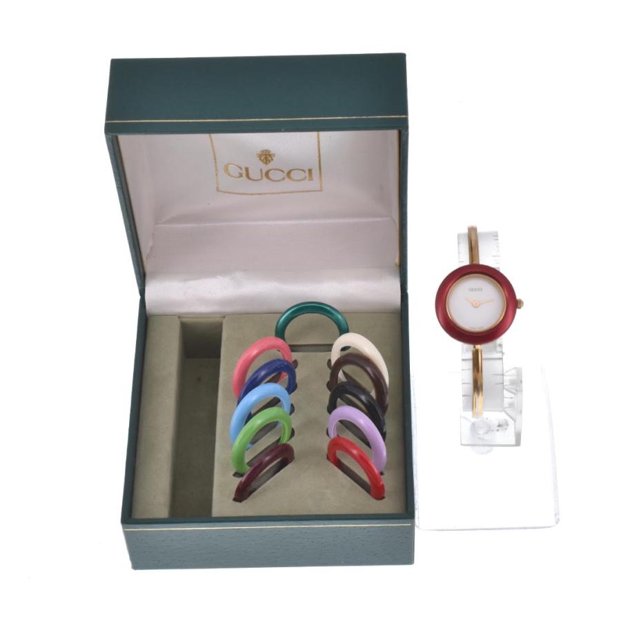 GUCCI（グッチ） △ GUCCI 11/12.2 チェンジベゼル GP クォーツ
