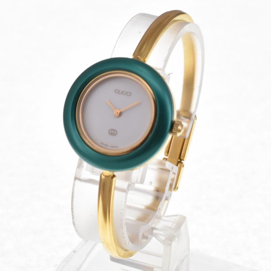 GUCCI（グッチ） GUCCI 11/12 チェンジベゼル GP クォーツ レディース