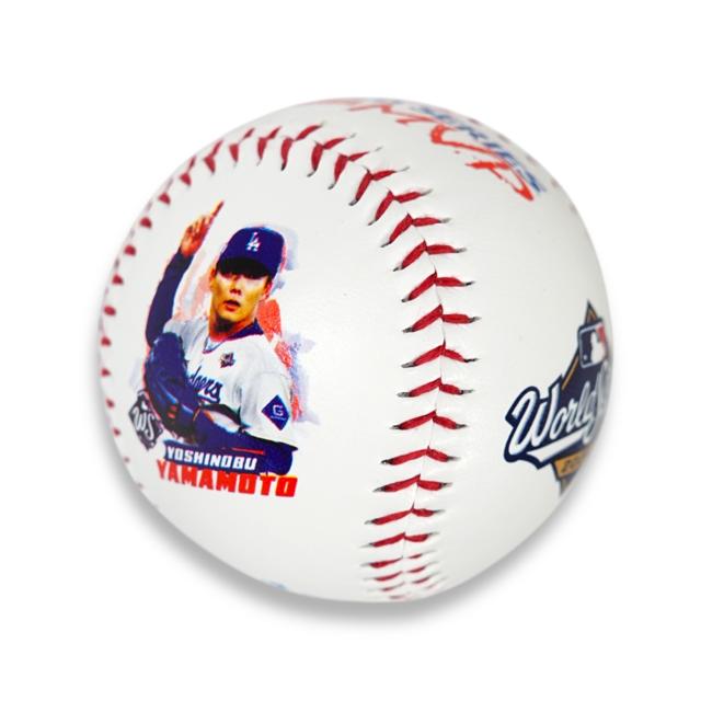 山本由伸 2025 ワールドシリーズ MVP 記念ボール ドジャース MLB