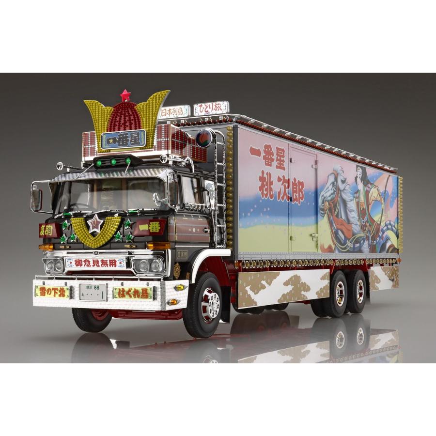 青島文化教材社 アオシマ 1/32 トラック野郎 No.04 一番星 男一匹桃