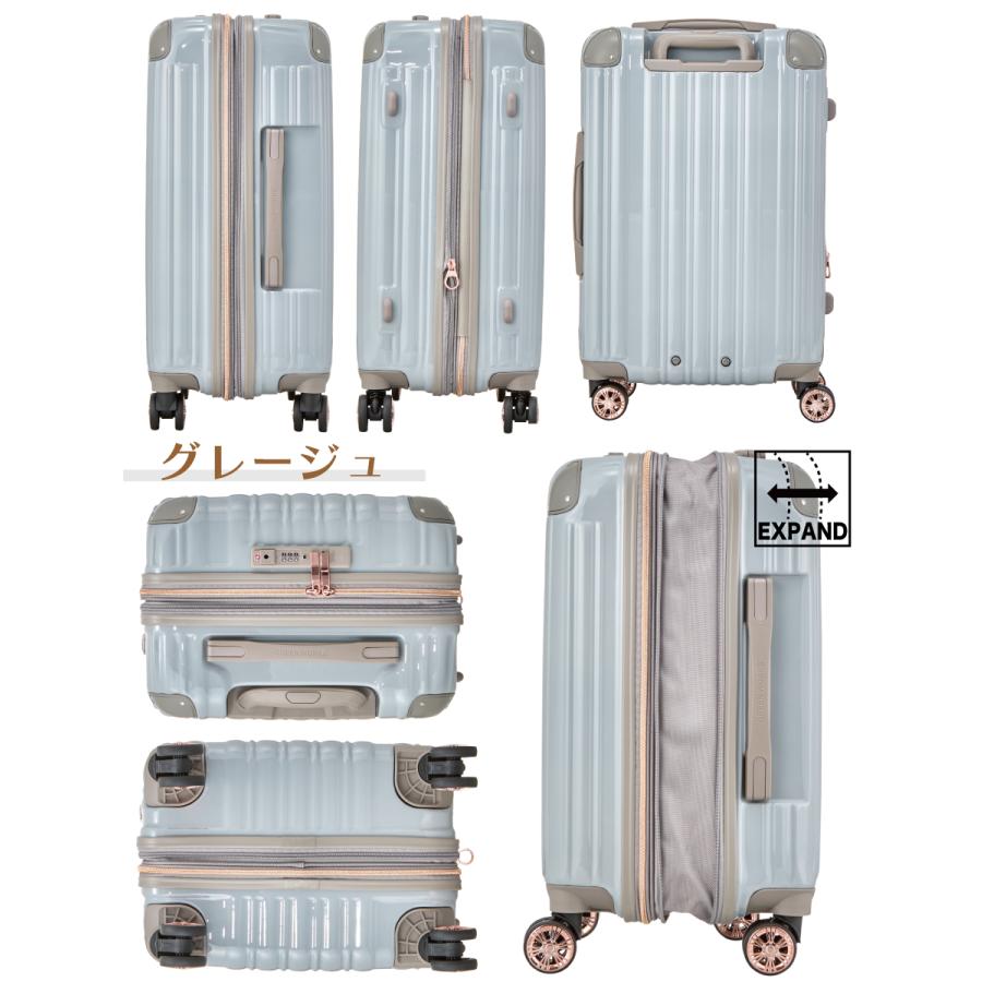GREEN WORKS GREENWORKS スーツケース 機内持ち込み Sサイズ 拡張式 1