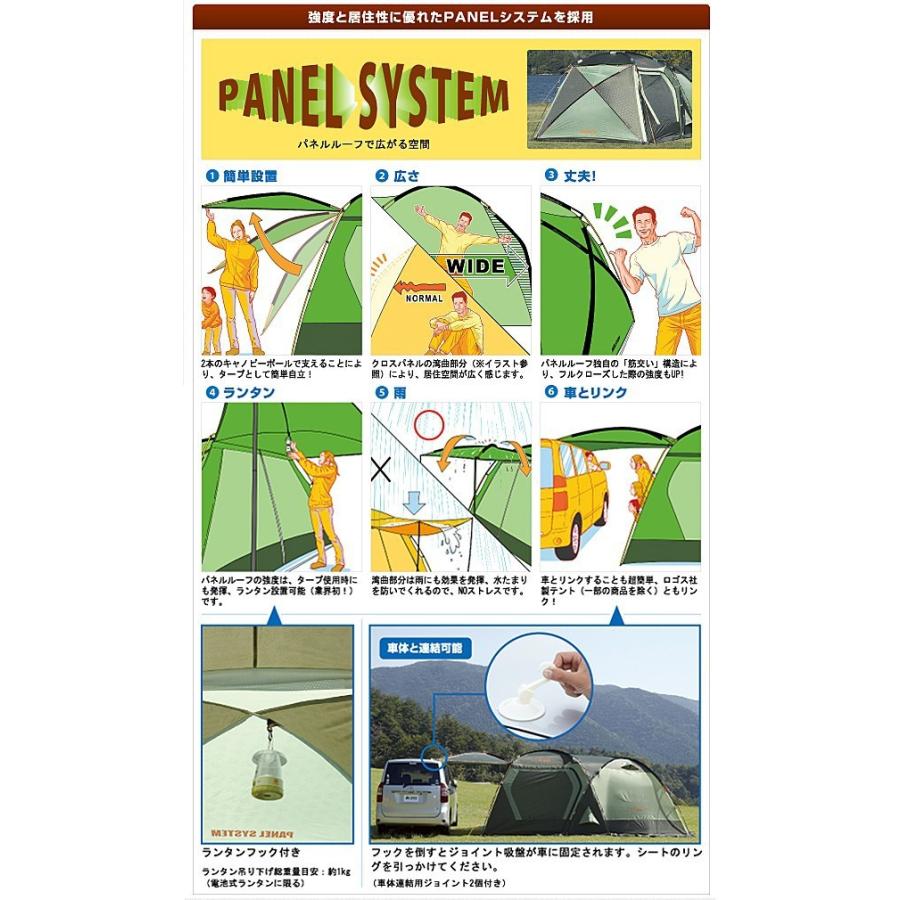 LOGOS（ロゴス） neos PANELスクリーンドゥーブルXL 【4〜5人用