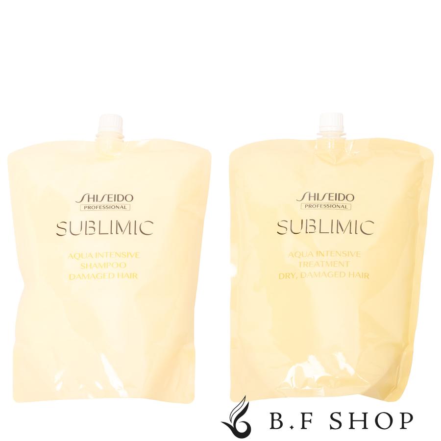 セット品】資生堂 サブリミック アクアインテンシブ シャンプー
