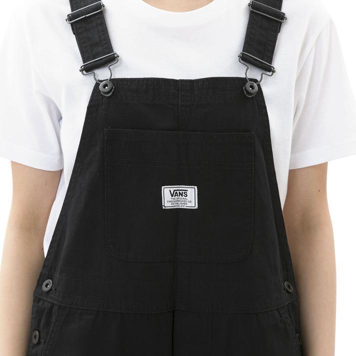 VANS（ヴァンズ） W GROUND WORK OVERALL オーバーオール VN0A5JHIBLK