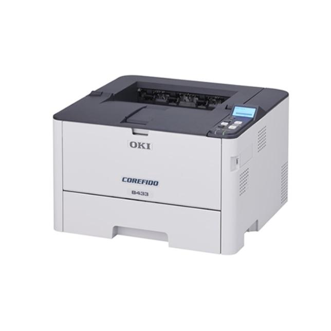 COREFIDO 【代引不可】 OKI 沖 EX A4モノクロLEDプリンター B433dn
