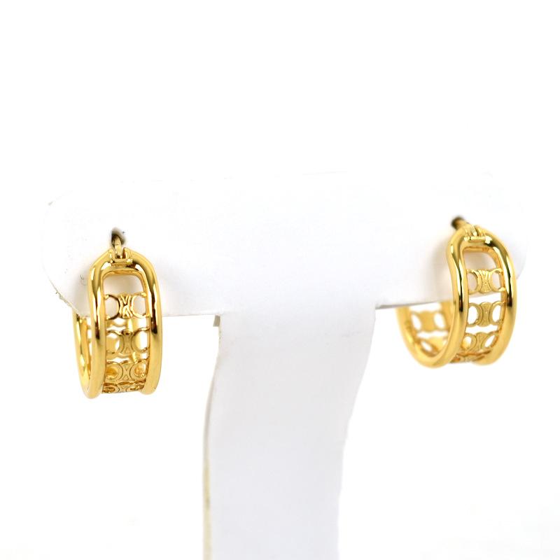 CELINE（セリーヌ） ピアス トリオンフ マルチフープピアス 46V186BRA