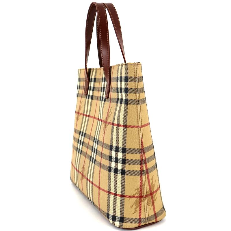 BURBERRY（バーバリー） バッグ ノバチェック トートバッグ シャドー
