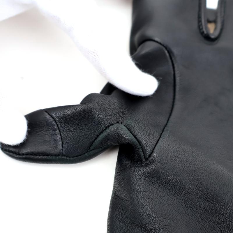 COACH（コーチ） 手袋 レディース スカルプテッド シグネチャー レザー