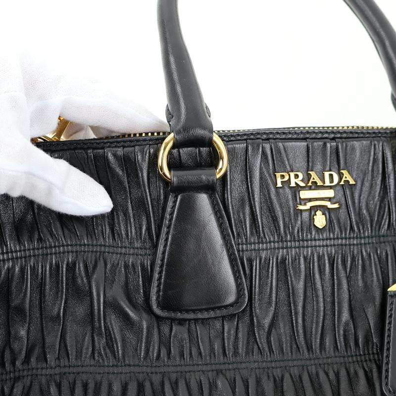PRADA（プラダ） バッグ レディース ギャザードレザー トートバッグ