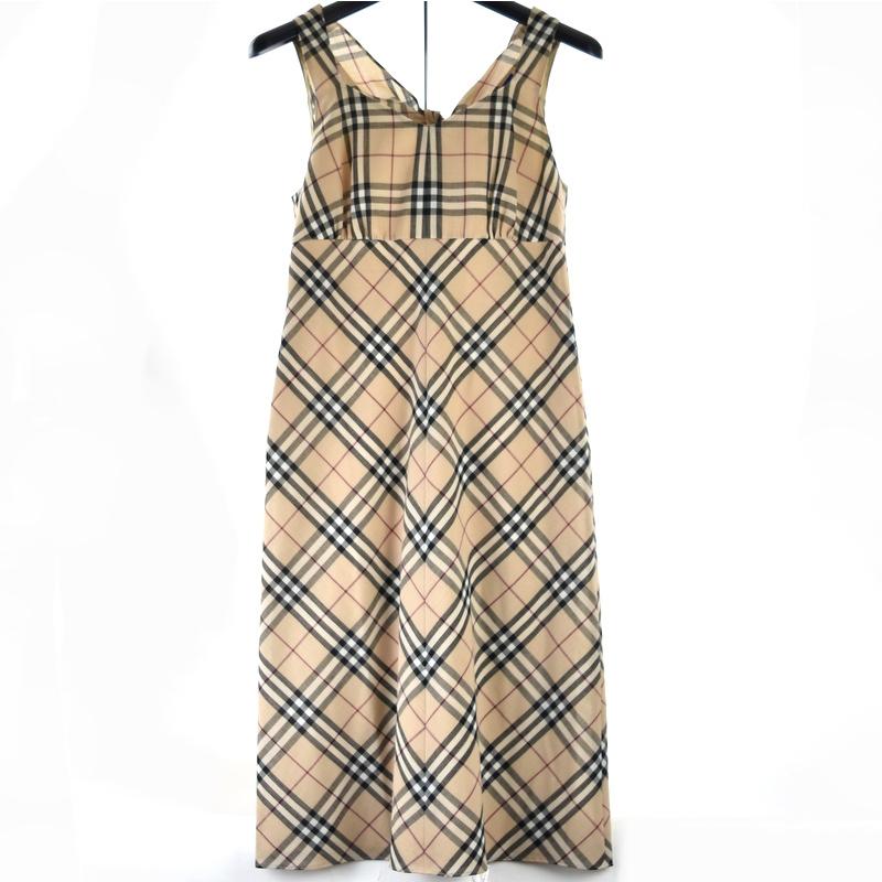 d*7様 Burberry Bule Label ノバチェック柄 ワンピース ス 中古・古着
