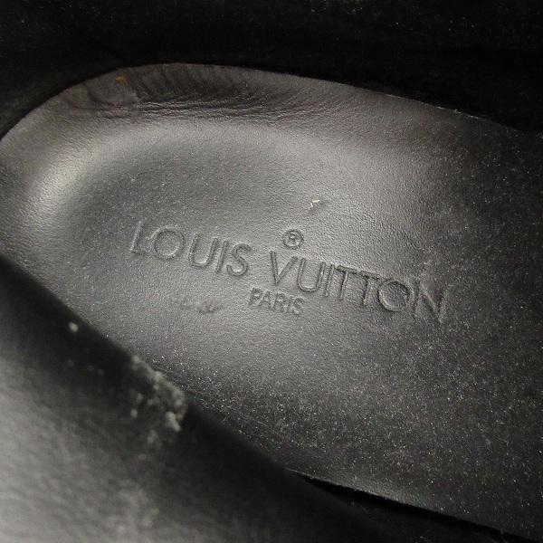 LOUIS VUITTON（ルイ・ヴィトン） #wxs ブーツ 7 1/2 黒 スエード