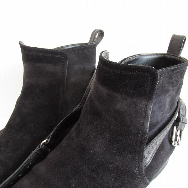 LOUIS VUITTON（ルイ・ヴィトン） #wxs ブーツ 7 1/2 黒 スエード