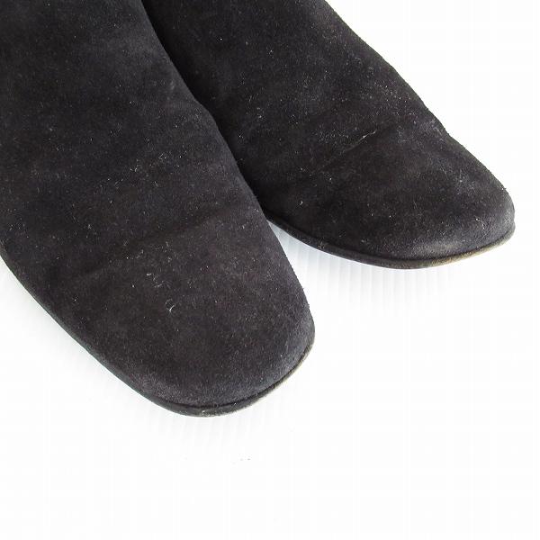 LOUIS VUITTON（ルイ・ヴィトン） #wxs ブーツ 7 1/2 黒 スエード