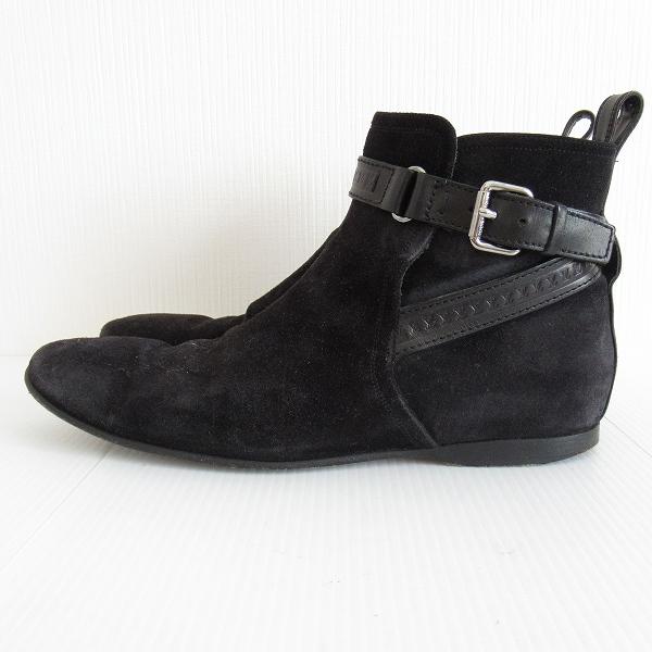 LOUIS VUITTON（ルイ・ヴィトン） #wxs ブーツ 7 1/2 黒 スエード
