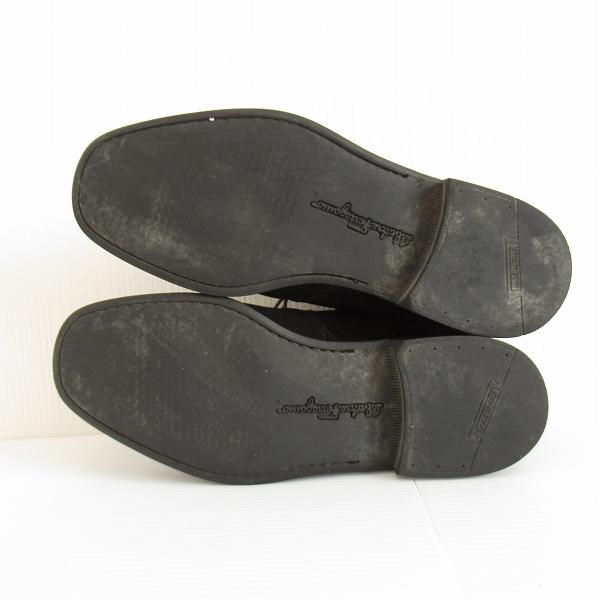 FERRAGAMO（フェラガモ） #wns チャッカブーツ 7 1/2 2E 黒 スエード