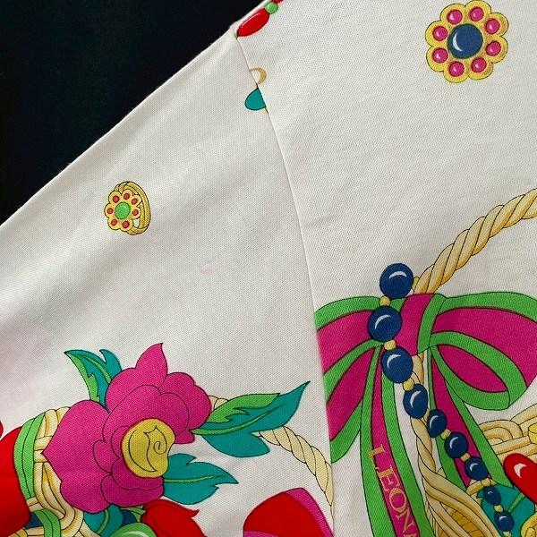 snc レオナールスポーツ LEONARD SPORT ポロシャツ L 白 マルチ 半袖