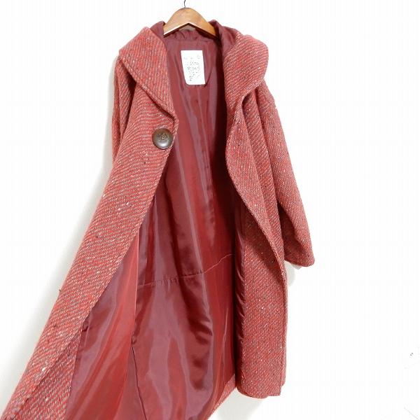 wnc イオコムイオセンソユニコ io comme sensounico コート 38 赤系