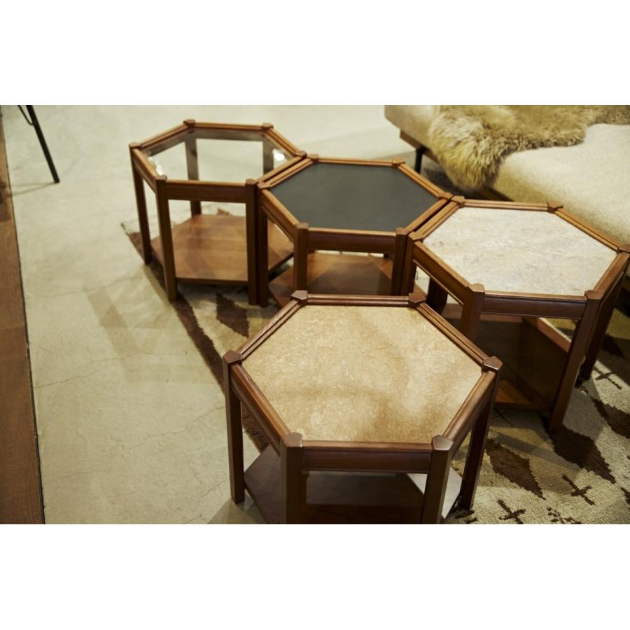 ACME Furniture（アクメファニチャー） BROOKS HEXAGONTABLE ベージュ