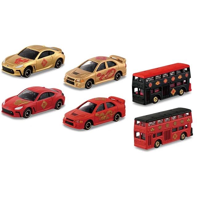 トミカ 春節 トミカくじ (トヨタ GR 86 金,赤,ランサー