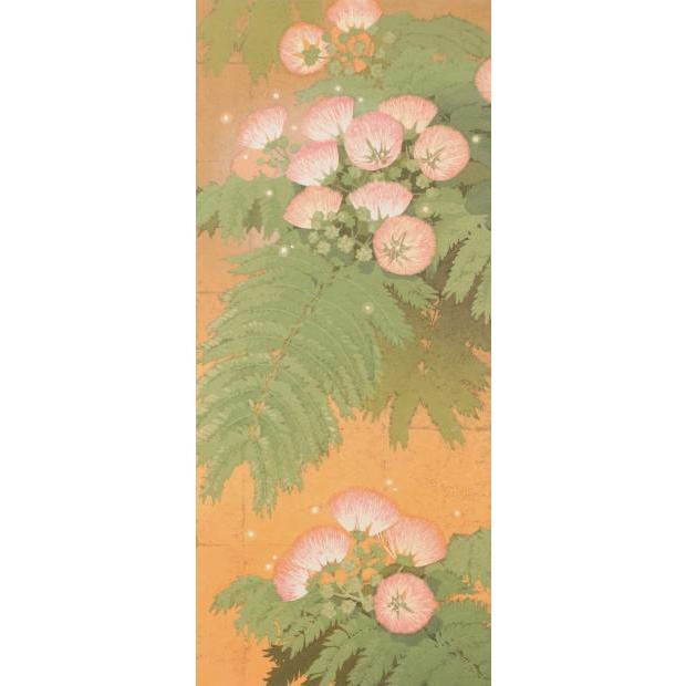 本荘正彦 伝えたい言葉 木版画で本荘正彦が制作したシクラメンの花の絵