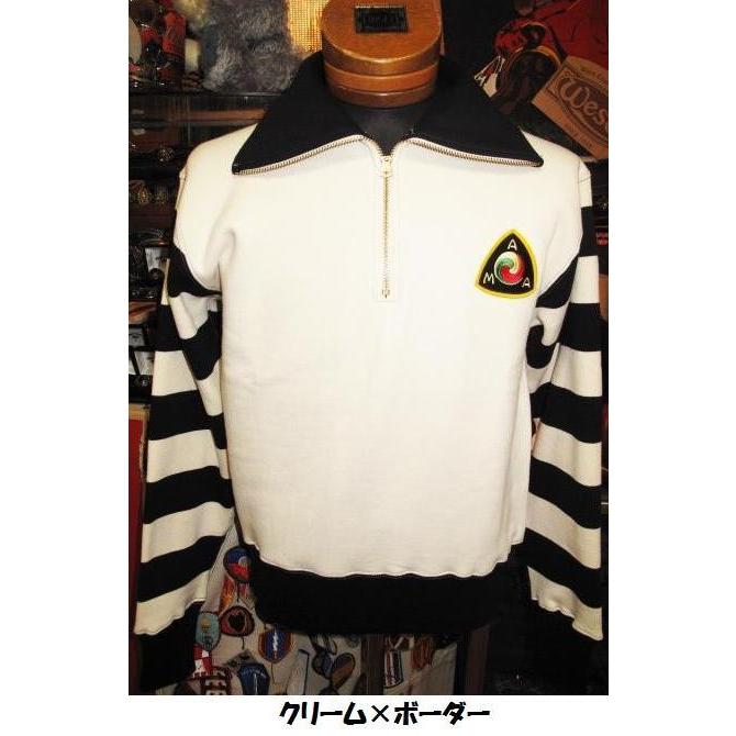 CUSHMAN（クッシュマン） ハーフジップ タートル スウェット メンズ