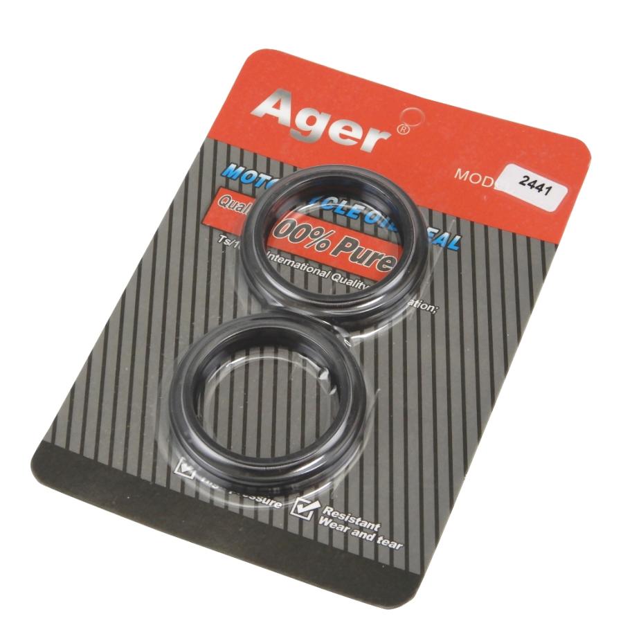 フロントフォーク オイルシール 41mm ZRX400 後期 ゼファーχ : AGER
