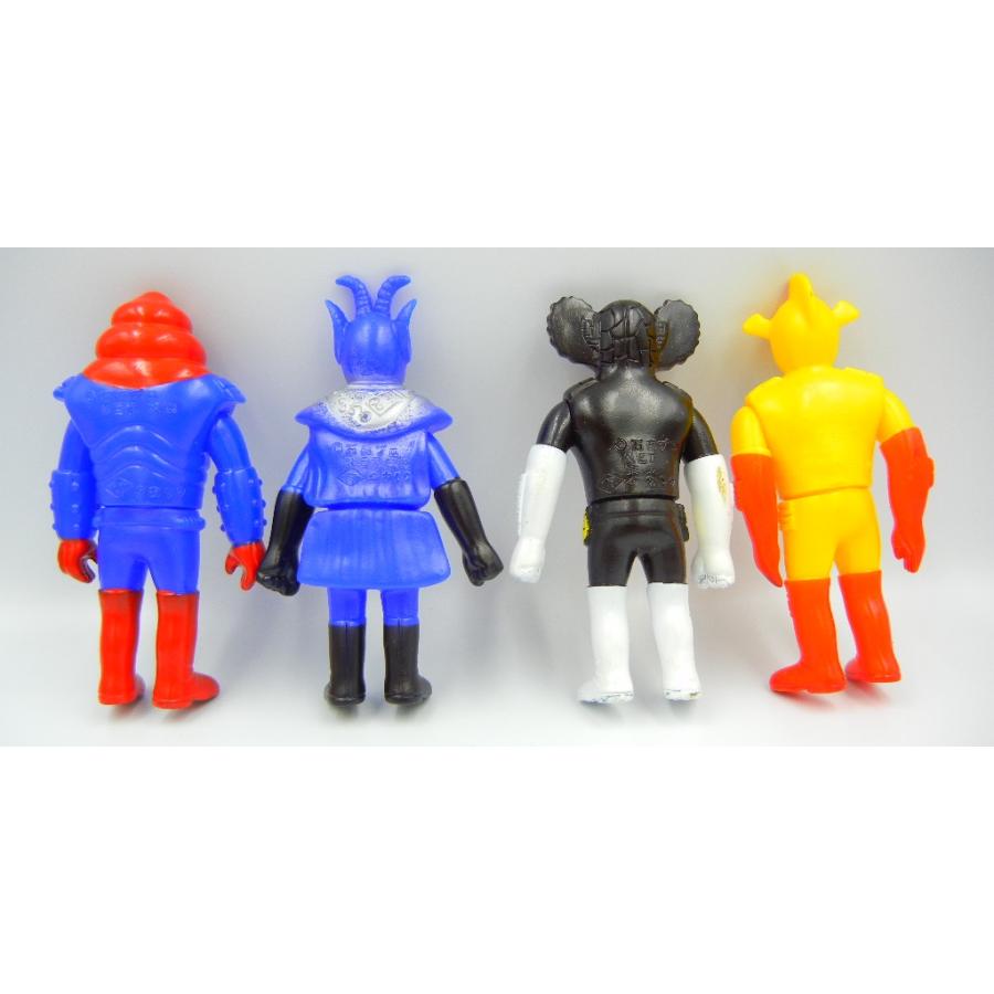 アクマイザー3 ブルマァク ソフビセット 当時物 レトロ おもちゃ